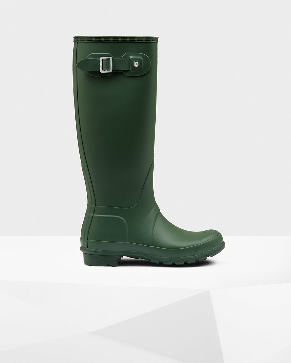 Hoge Regenlaarzen Dames - Hunter Original - Groen - 54WHQNEIT